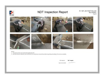 NDT Inspection Repor